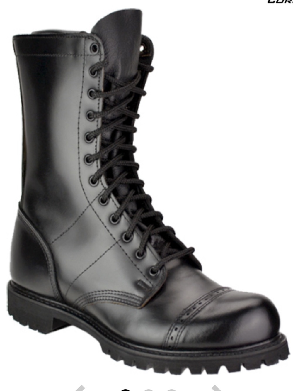 Corcoran 10" Side-Zipper Combat Boots (U.S.A.) 985